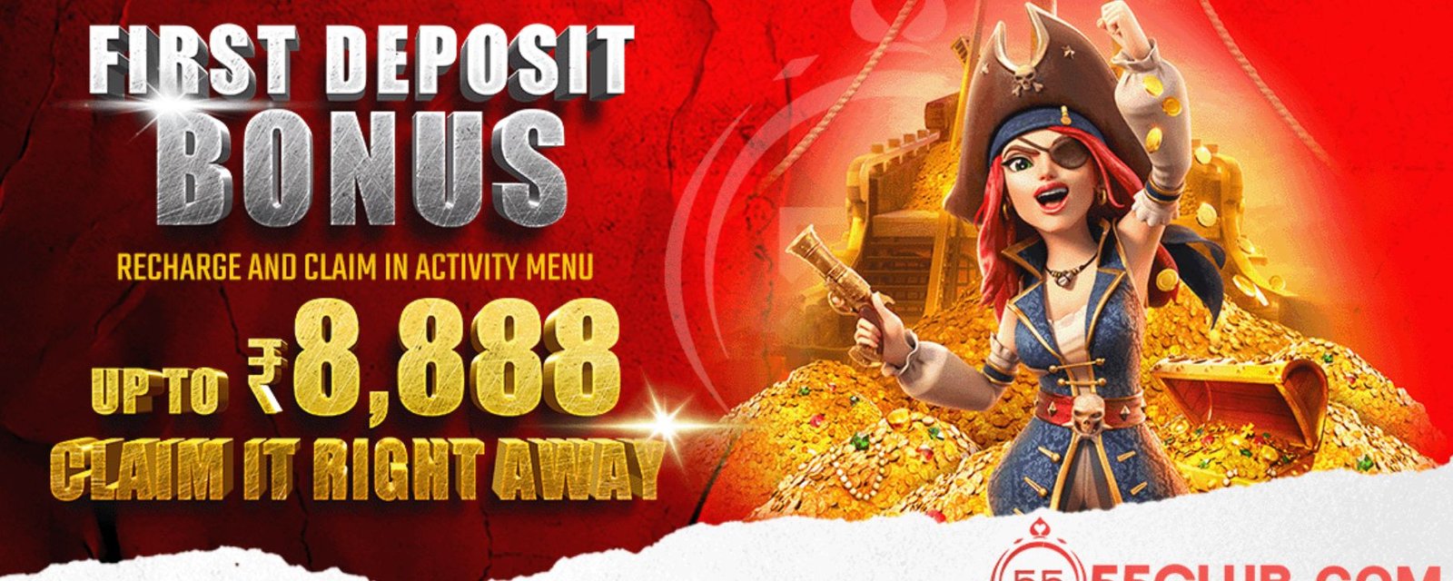 55club first deposit bonus