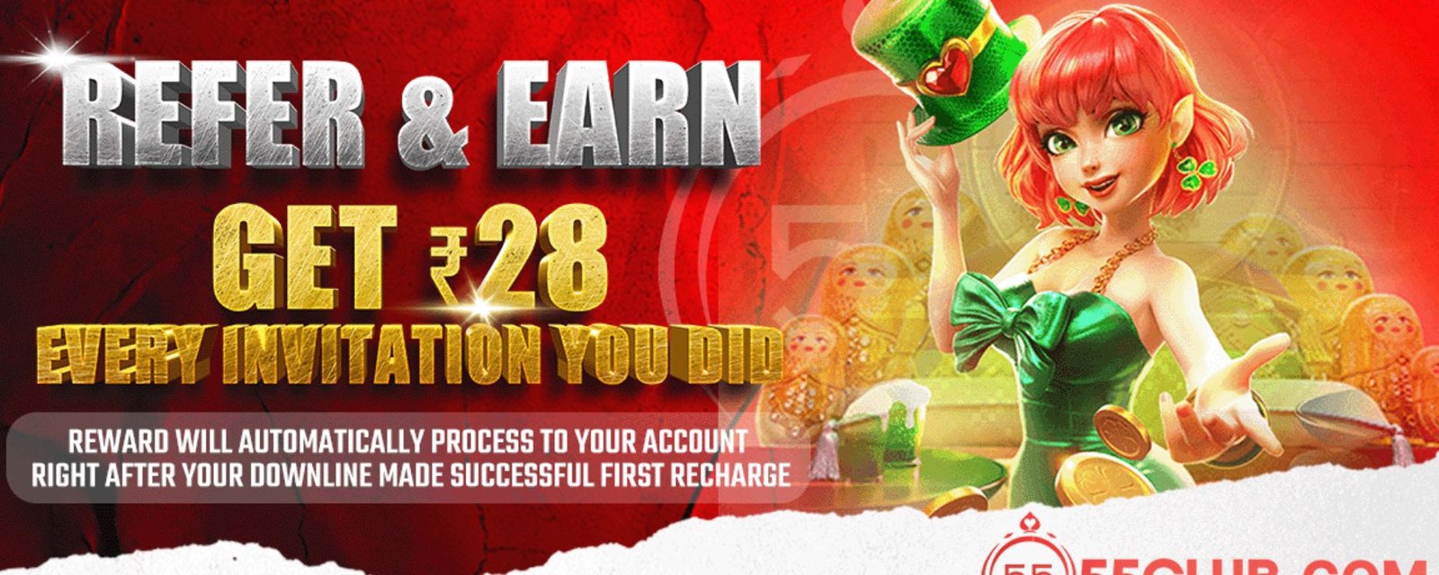 55club refer and earn